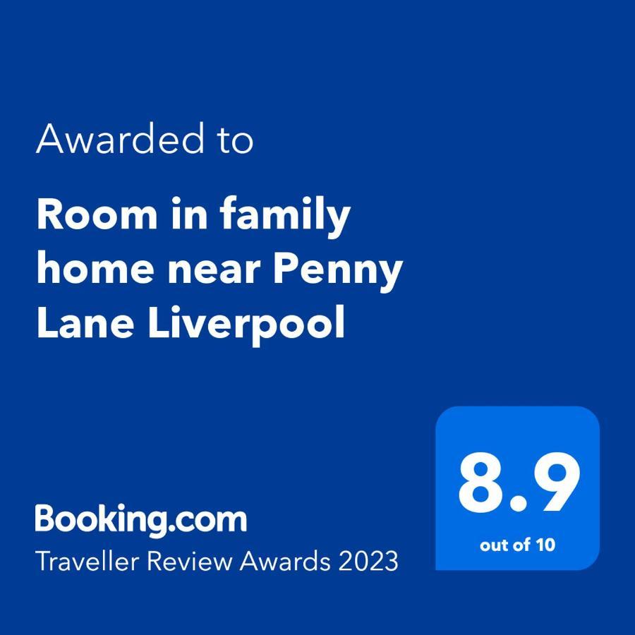 Room In Family Home Near Penny Lane ลิเวอร์พูล ภายนอก รูปภาพ